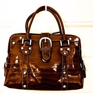 Brown Crocodile Woman’s Bag